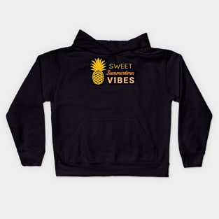 Sweet Summertime Vibes Kids Hoodie